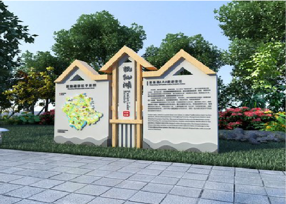  石泉景区标识标牌设计要求。