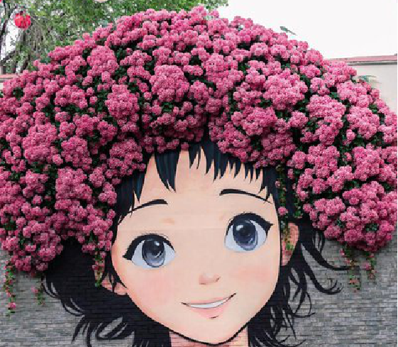  石泉墙体彩绘-网红墙打卡